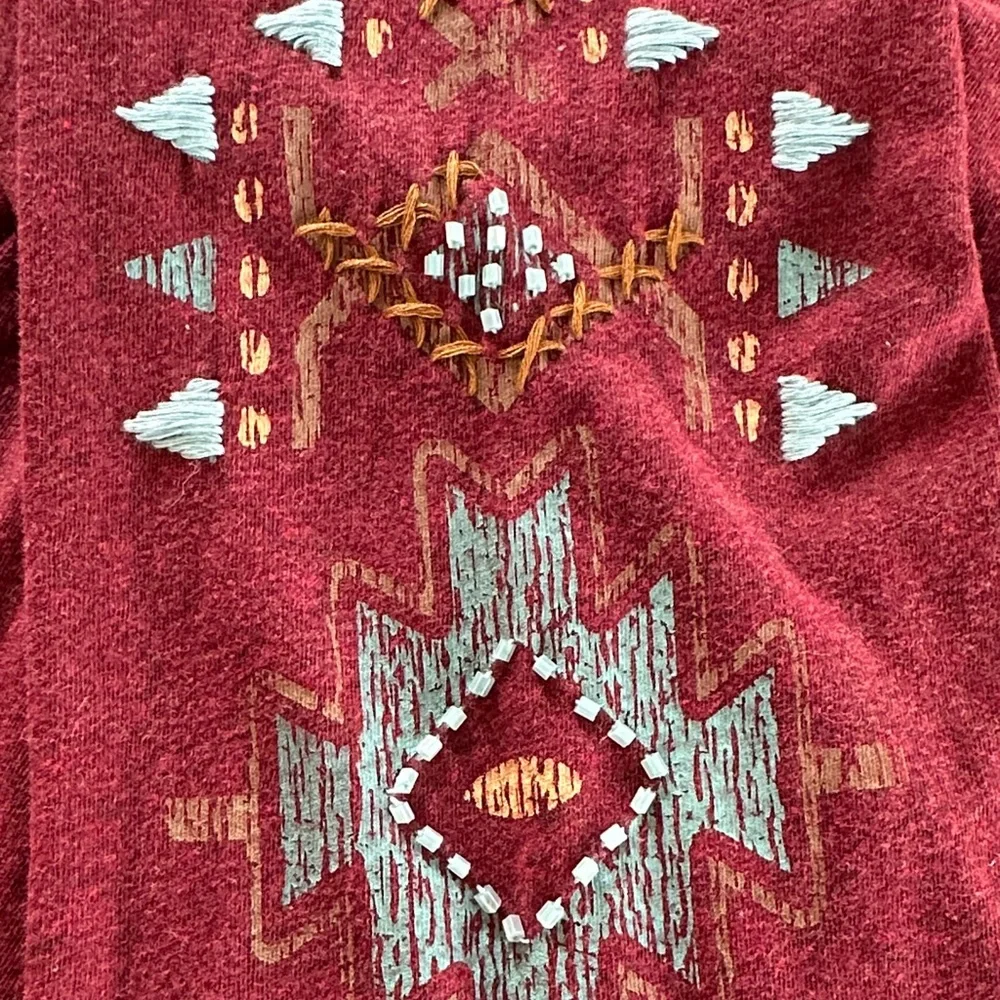 Double D Ranch Aztec Long Sleeve Top/Tunic - Picture 4 of 9